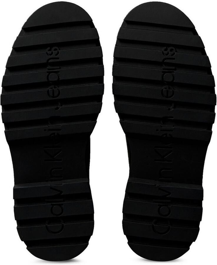 Calvin Klein Veterschoenen LUGGED HIKING LACE UP LTH Veterenkellaars plateaulaarzen met gewatteerde schachtrand - Foto 4