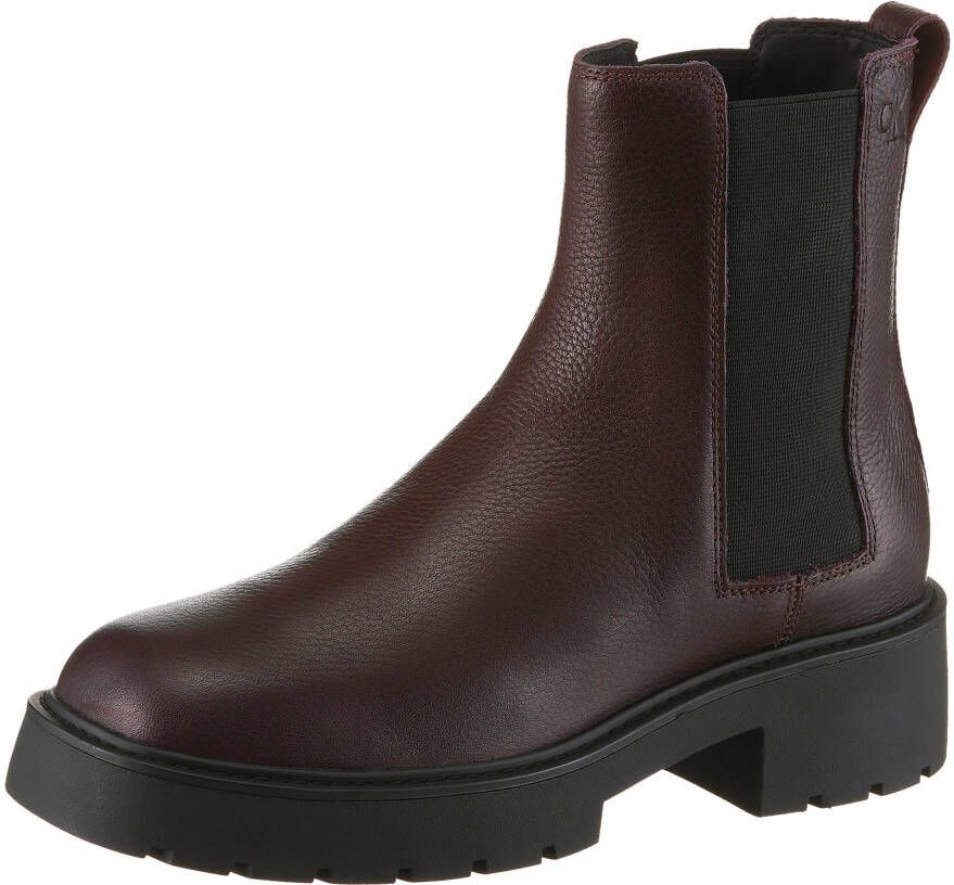 Calvin Klein Chelsea-boots CHUNKY CHELSEA BOOT LTH Instaplaarzen enkellaarsjes in comfortabele vorm