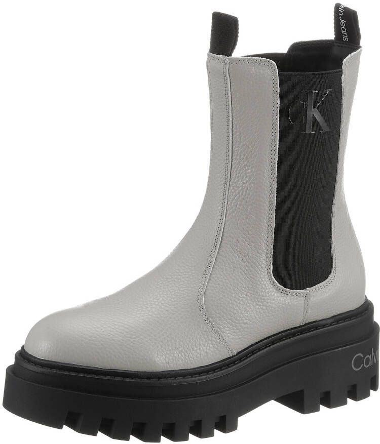 Calvin Klein Chelsea-boots FLATFORM HIGH CHELSEA MIX