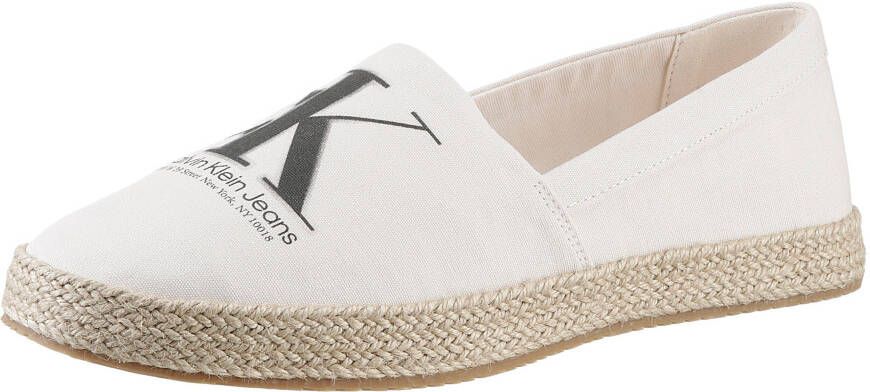 Calvin Klein Gerecyclede Katoenen Espadrilles White Heren - Foto 2