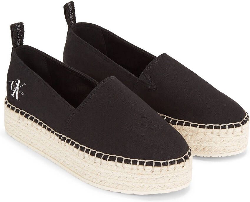 Calvin Klein Espadrilles PLATFORM ESPADRILLE ML BTW