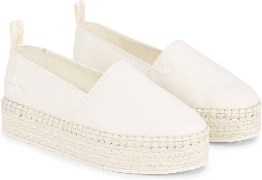 Calvin Klein Jeans Beige Espadrilles voor Vrouwen Beige Dames - Foto 1