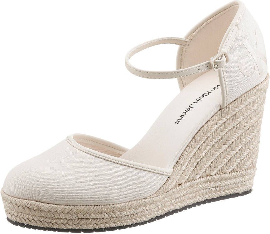 Calvin Klein Sandalen Wedge Sandal Close Toe Ess in crème - Foto 1