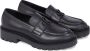 Calvin Klein Loafers FLATFORM LOAFER HW MG LTH hakken instapschoen lage schoen zakelijke schoen met decoratieve band - Thumbnail 2