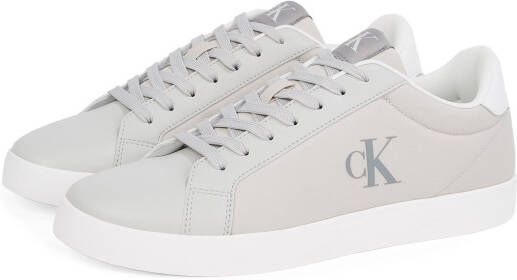 Calvin Klein Plateausneakers 3 CUPSOLE PU vrijetijdsschoen lage schoen veterschoen met gepolsterde schacht