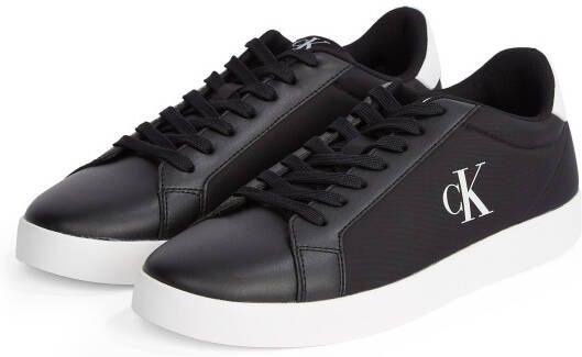 Calvin Klein Plateausneakers 3 CUPSOLE PU vrijetijdsschoen lage schoen veterschoen met gepolsterde schacht