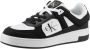 Calvin Klein YW0YW01301 Basket Cupsole Low Damessneaker 0GM-Zwart-B.Wit - Thumbnail 2