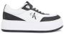 Calvin Klein Jeans Platte Lage Veterschoenen voor Dames White Dames - Thumbnail 3