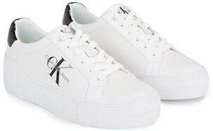 Calvin Klein Plateausneakers BOLD VULC FLATF LOW LACE LTH ML