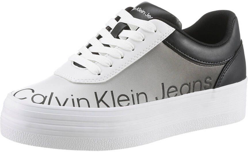 Calvin Klein Plateausneakers BOLD VULC FLATF LOW LTH IN SAT