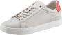 Calvin Klein Grijze Leren Minimalistische Sneaker - Thumbnail 2