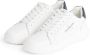 Calvin Klein Plateausneakers SEAMUS 20L vrijetijdsschoen lage schoen veterschoen met contrast bies - Thumbnail 1