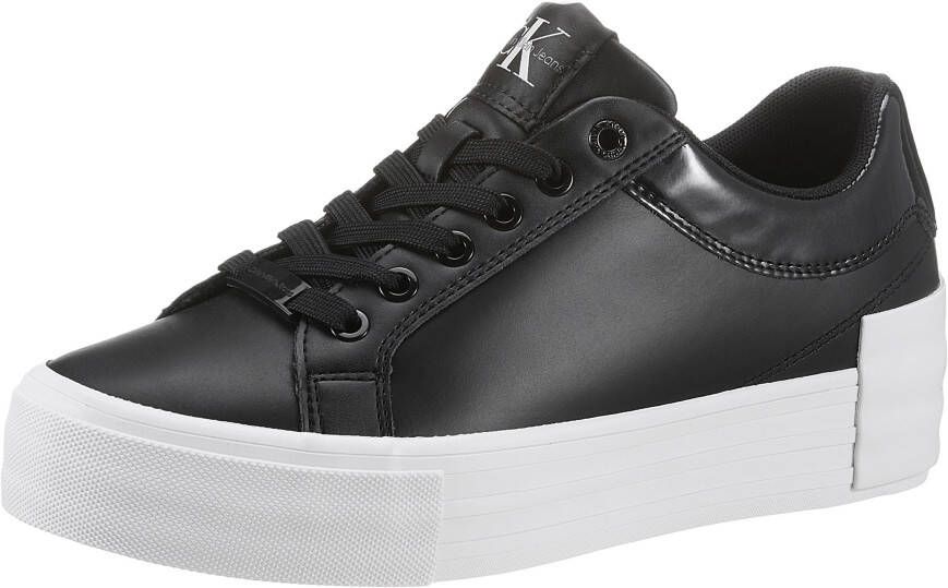 Calvin Klein Plateausneakers VULC FLATFORM BOLD LTH-GLOSSY