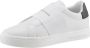 Calvin Klein Witte Sneakers met Elastiek en Logo Wit Dames - Thumbnail 2
