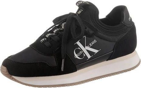 Calvin Klein Slip on sneakers RUNNER LACEUP SNEAKER SOCK met elastische instap