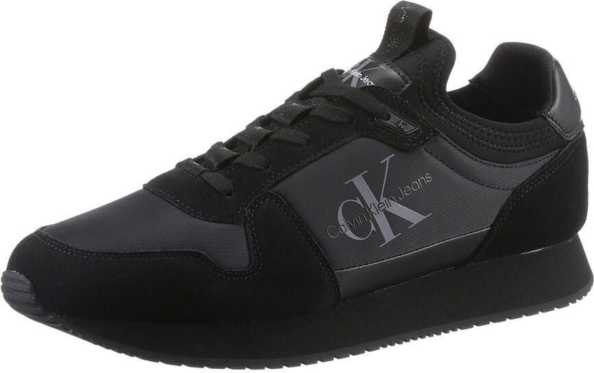 Calvin Klein Slip-on sneakers RUNNER SOCK LACEUP met elastische instap