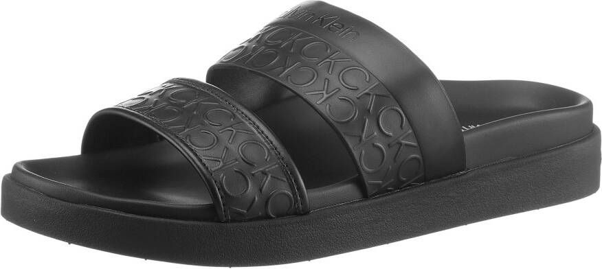 Calvin Klein Ergo Slide Mono Dames Sliders Black Dames - Foto 2