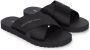 Calvin Klein Slippers CROSS SANDAL SLIPON RP IN BTW zomerschoen slippers poolslides met kruisbandage - Thumbnail 1