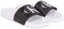 Calvin Klein Slippers SLIDE NY PEARL met een logo-opschrift - Thumbnail 2