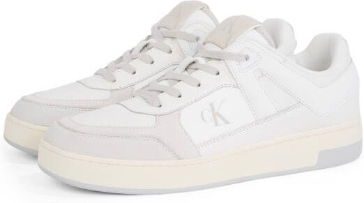 Calvin Klein Sneakers BASKET CUP LOW LACEUP LTH MIX basket-sneaker veterschoen halfschoen vrijetijdsschoen met ck-logo
