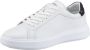 Calvin Klein Sportieve witte vetersneakers met contrastdetails White Heren - Thumbnail 2