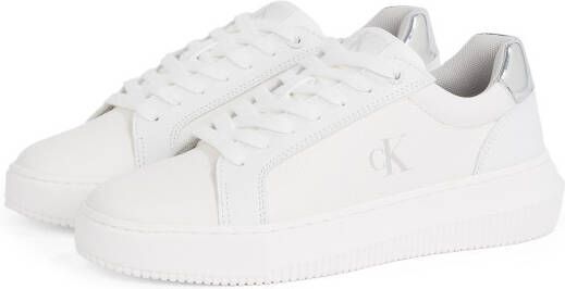 Calvin Klein Sneakers CHUNKY CUPSOLE LOW MG veterschoenen vrijetijdsschoen lage schoen met hielcontrast