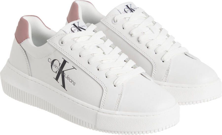 Calvin Klein Chunky Capsole Sneakers White Heren - Foto 1