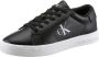 Calvin Klein Jeans Stijlvolle leren sneakers met rubberen zool Black Heren - Thumbnail 2