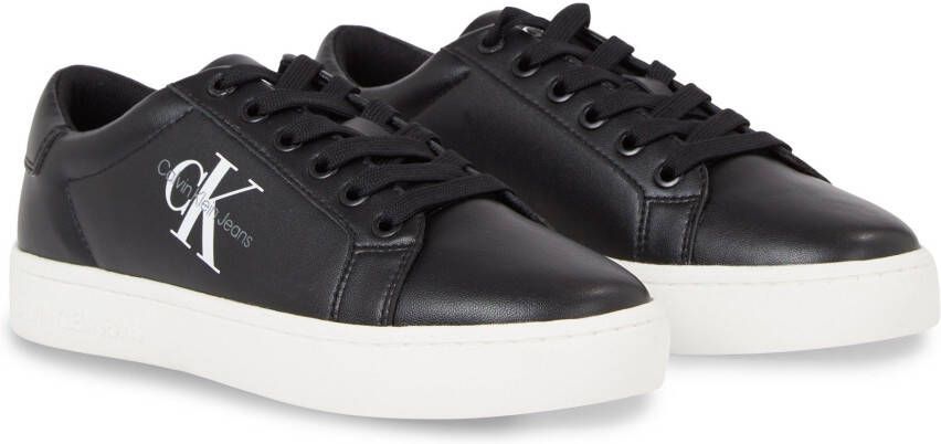 Calvin Klein Sneakers CLASSIC CUPSOLE LACEUP LTH WN met zijlogo vrijetijdsschoen lage schoen veterschoen - Foto 2
