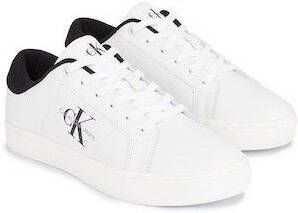 Calvin Klein Sneakers CLASSIC CUPSOLE LOW ML LTH met zijlogo vrijetijdsschoen lage schoen veterschoen
