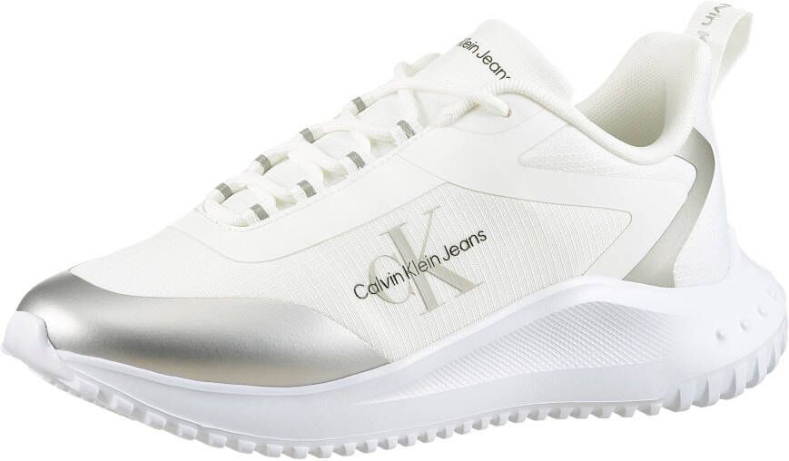 Calvin Klein Sneakers EVA RUNNER LOW LACE MIX ML WN vrijetijdsschoen lage schoen veterschoen met lichte loopzool