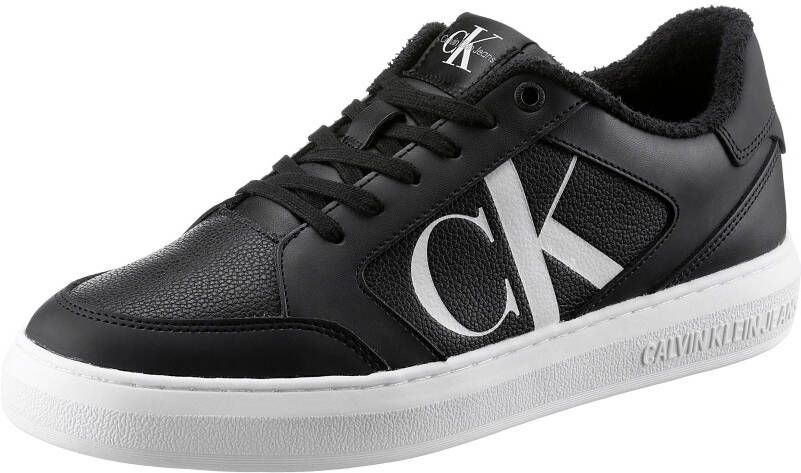 Calvin Klein Sneakers met ck-logo opzij