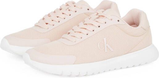 Calvin Klein Sneakers met sleehak 3 EVA RUNNER MESH WN vrijetijdsschoen lage schoen veterschoen met logo-opdruk