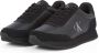 Calvin Klein Sneakers RUNNER LACEUP LOW MIX MG vrijetijdsschoen lage schoen veterschoen met zij ck-logo - Thumbnail 1