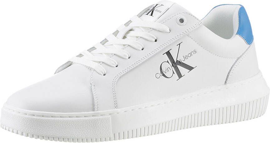 Calvin Klein Sneakers SEAMUS 20L met contrastafwerking vrijetijdsschoen halve schoen veterschoen