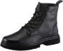 Calvin Klein Jeans Heren zwarte leren laarzen met hoge schacht Black Heren - Thumbnail 3