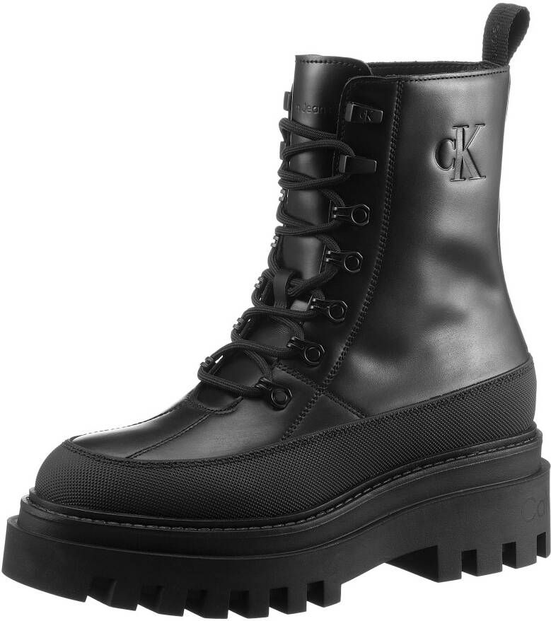 Calvin Klein Veterlaarsjes FLATFORM LACE UP BOOT LTH