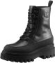 Calvin Klein Jeans Zwarte Veterschoen Flatform Enkellaarzen - Thumbnail 3