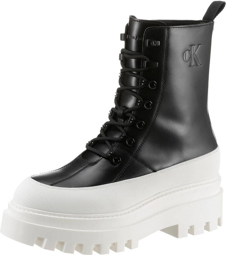 Calvin Klein Veterlaarsjes FLATFORM LACE UP BOOT LTH