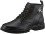 Calvin Klein Jeans Boots met labelprints model 'LUG MID LACEUP BOOT' - Thumbnail 2