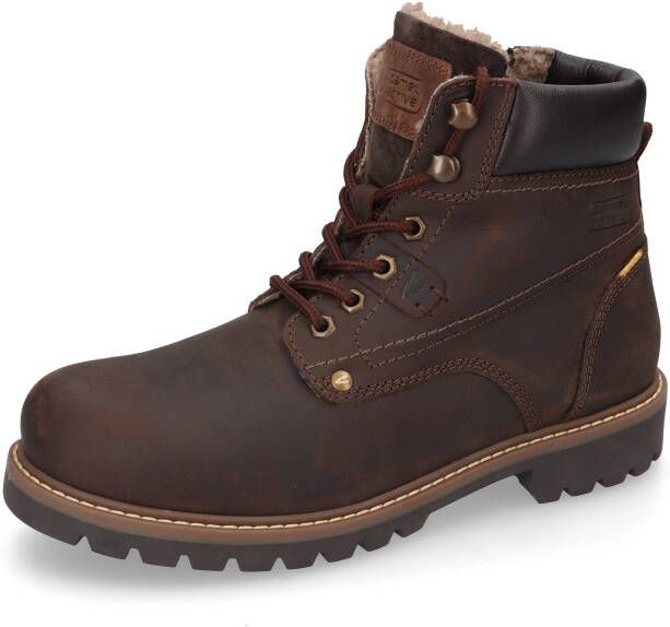 Camel active Winterlaarzen Veterlaars met profielzool en warmvoering - Foto 7