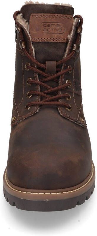 Camel active Winterlaarzen Veterlaars met profielzool en warmvoering - Foto 3