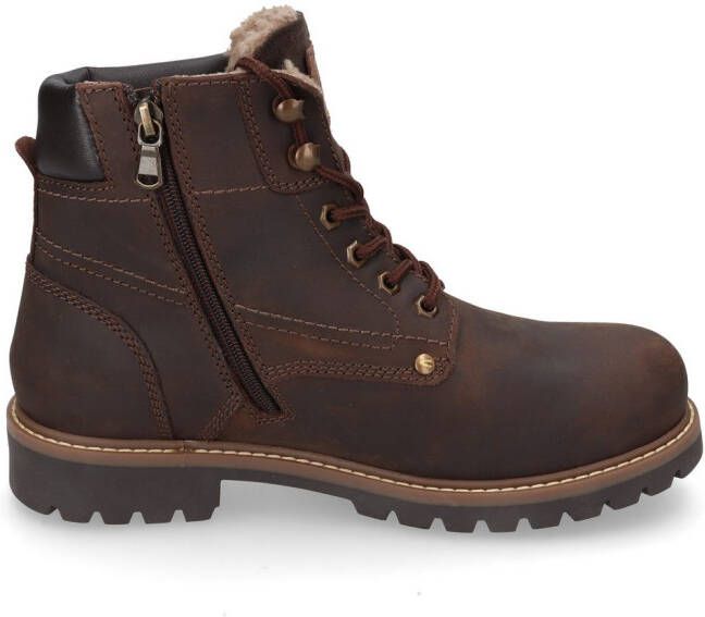 Camel active Winterlaarzen Veterlaars met profielzool en warmvoering - Foto 2