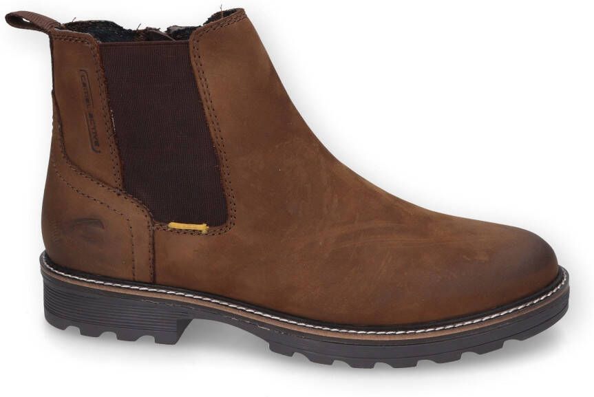 Camel active Chelsea-boots Casual laarzen instaplaarzen met verwisselbare binnenzool