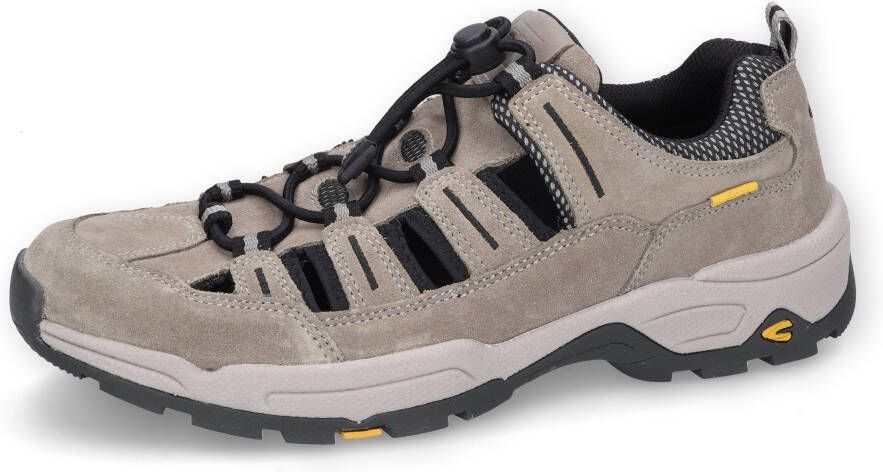 camel active Instappers trekking sandalen zomerschoen vrijetijdsschoen met gummitrek