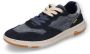 Camel Active Sneakers van used canvas en splitleer Maat menswear-41 Blauw - Thumbnail 2