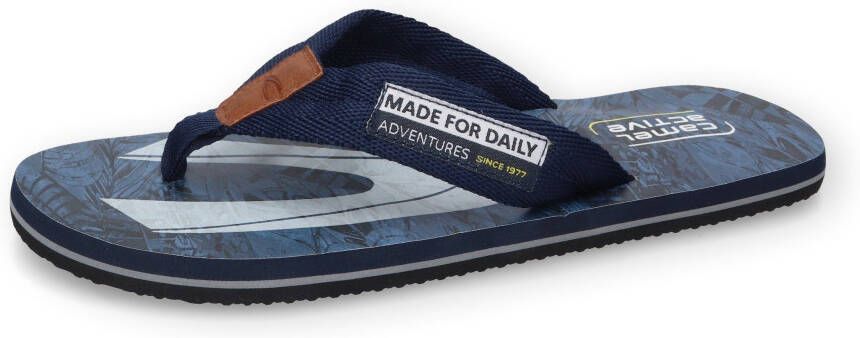 Camel active Teenslippers zomerschoen slippers poolslides badschoen teenband - Foto 2