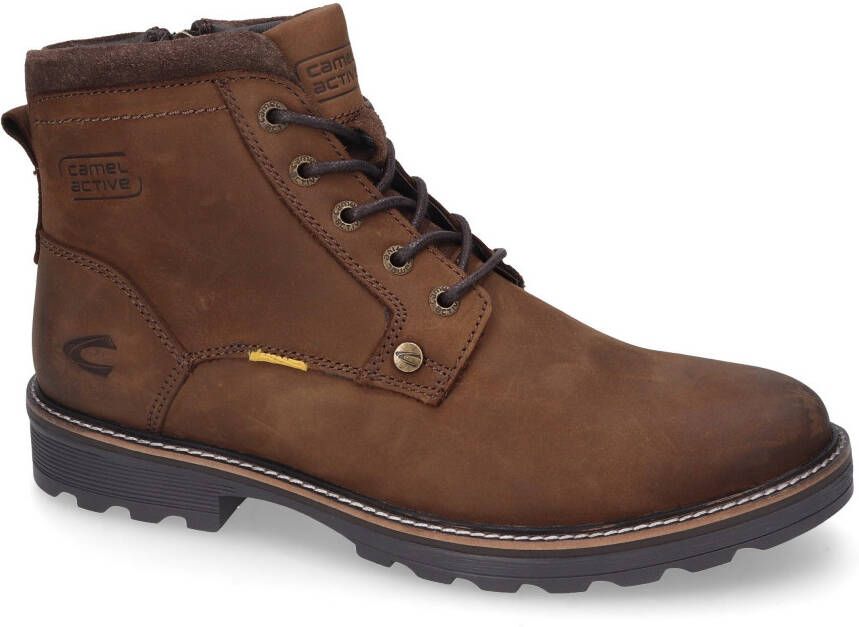 camel active Veterschoenen Winterboots laarzen met gewatteerde binnenzool