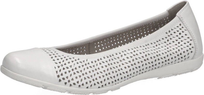Caprice Ballerina's slipper comfortabele schoen instapschoen met perforatie - Foto 2