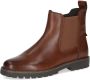 Caprice Chelsea-boots blokhak business schoen in used-look - Thumbnail 2
